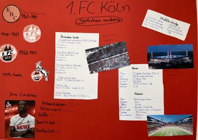 1.FC Köln Plakat von Moritz