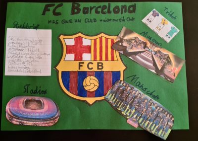 Lernplakat FC Barcelona Severin